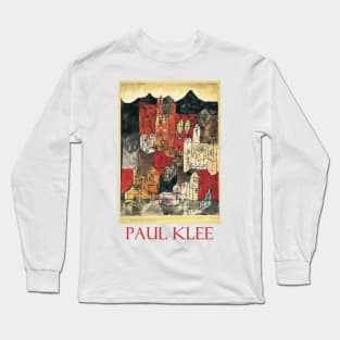 City of Churches (1918) by Paul Klee Long Sleeve T-Shirt